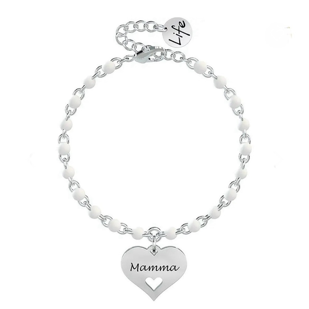 NIB Gorgeous Kidult "Mamma" Heart Bracelet